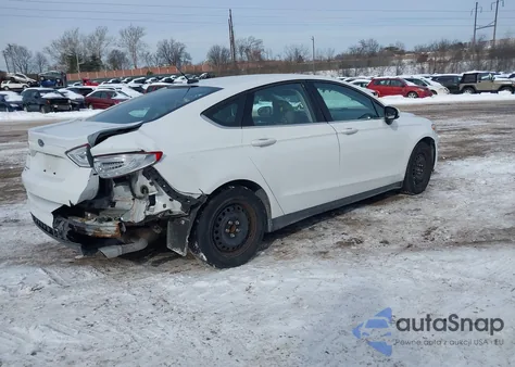 2014 Ford Fusion S из США, поврежденный, VIN 3FA6P0G78ER118402